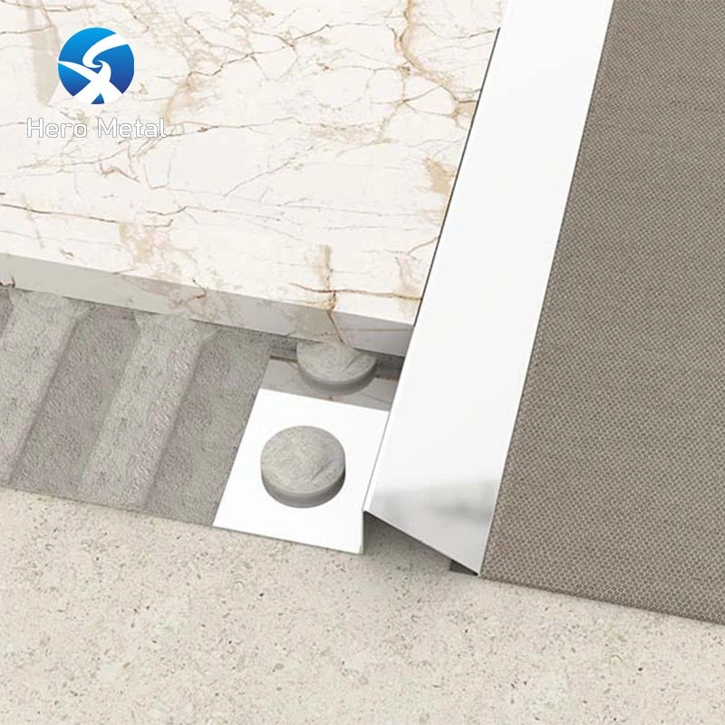 borde de borde de azulejo de cermica de aluminio